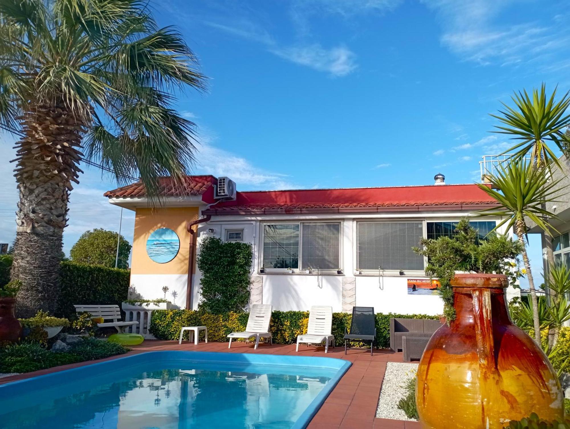 A Casa Dell' Artista Villa Фиумичино Екстериор снимка